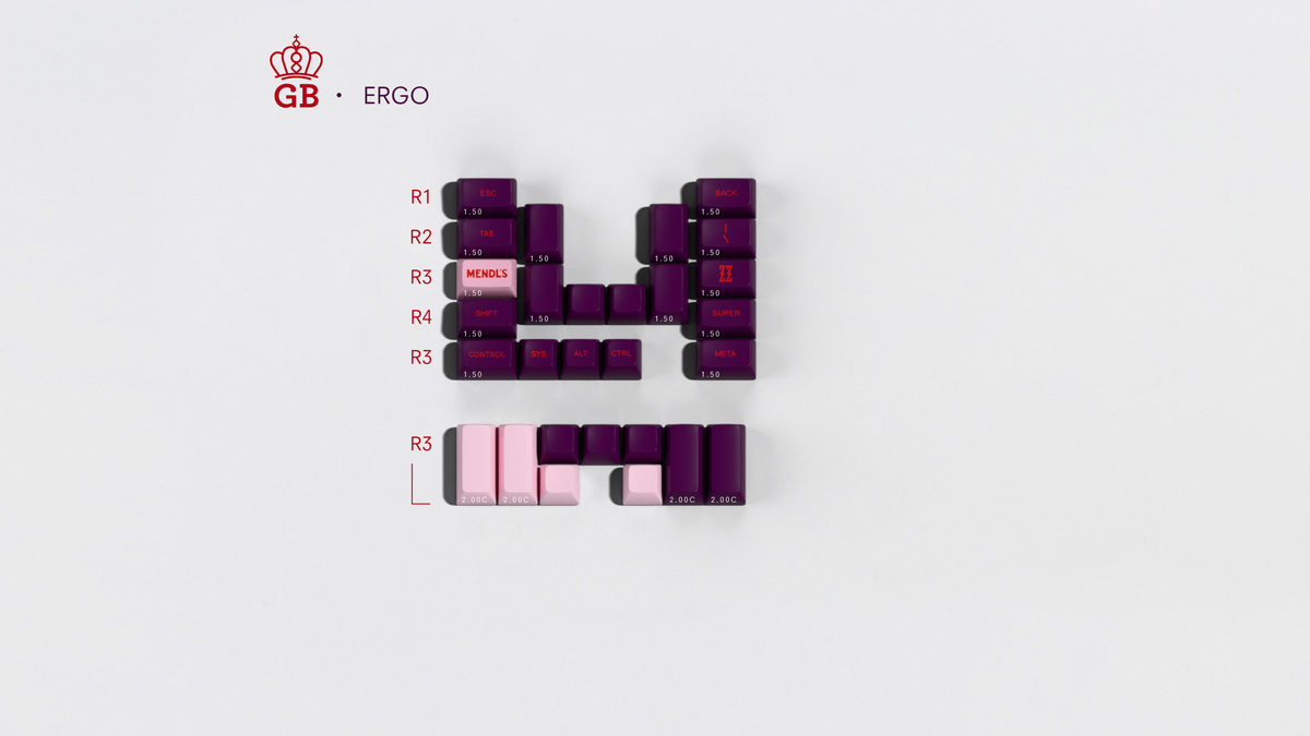  render of SA Grand Budapest ergo kit 