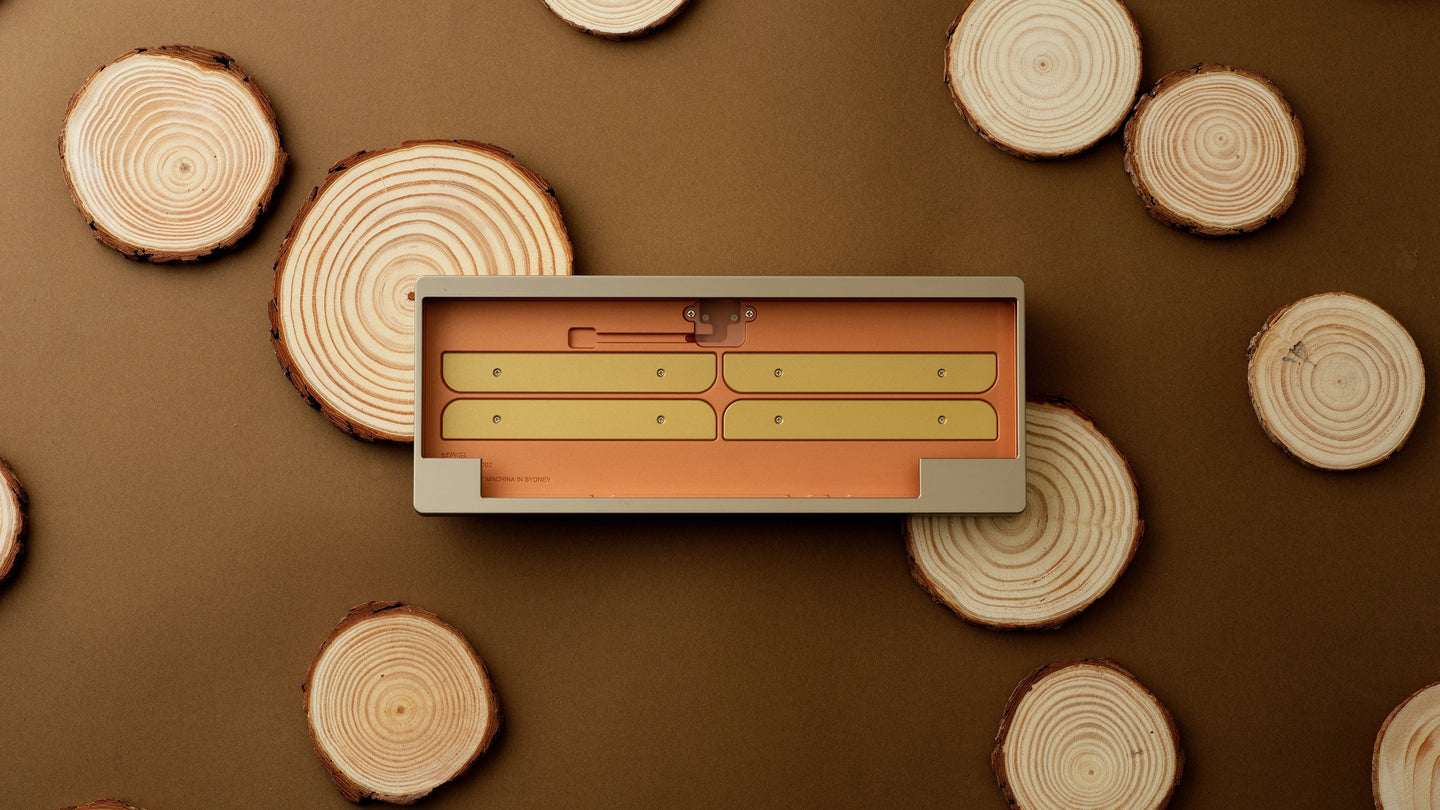 cloudnine on a brown background with wood