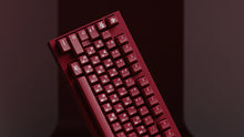 Load image into Gallery viewer, render of GMK CYL Blot R2 angled on a red keyboard