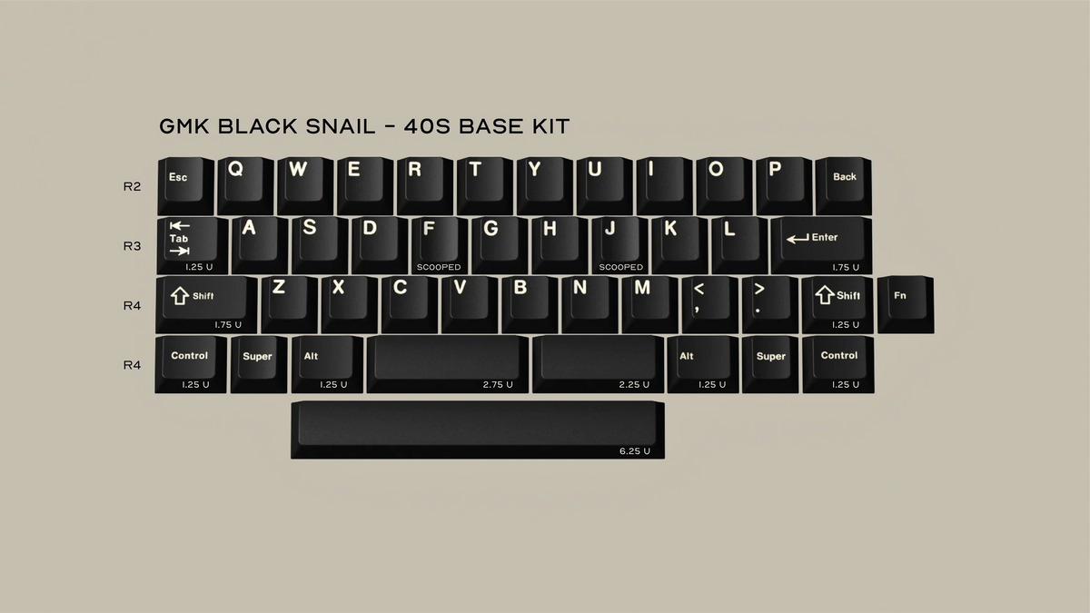 CYL Black Snail – NovelKeys LLC