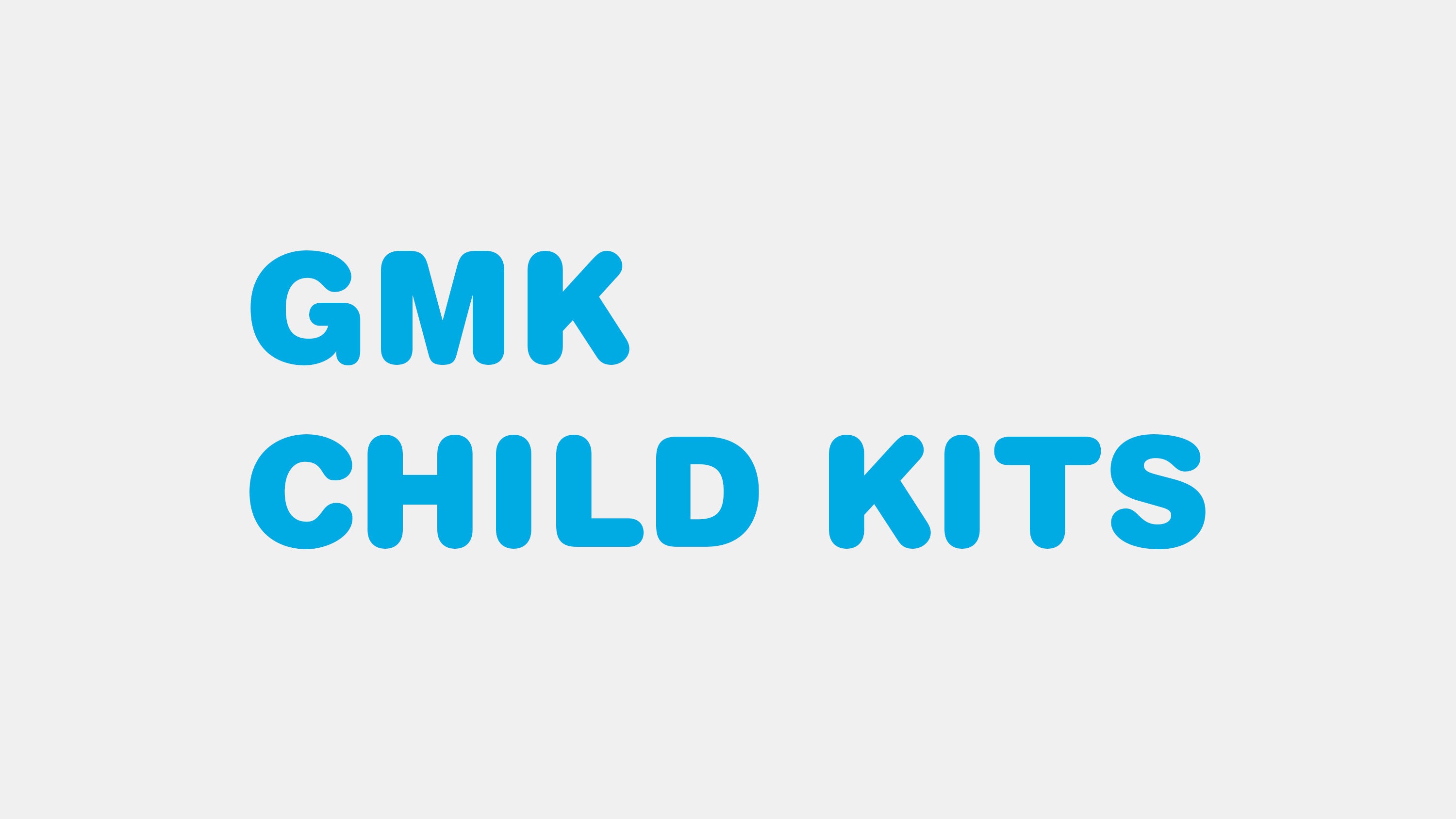 GMK Child Kits – NovelKeys LLC