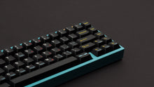 Load image into Gallery viewer, GMK CYL 1520 on a blue Keyboard close up on right side