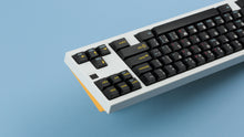 Load image into Gallery viewer, GMK CYL 1520 on a White Keyboard back view close up on right side