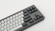 Load image into Gallery viewer, GMK CYL Arctic on grey keyboard zoomed in on right