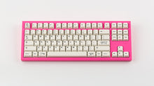 Load image into Gallery viewer, GMK CYL Art on a pink NK87
