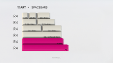 Load image into Gallery viewer, render of GMK CYL Art spacebars kit