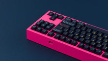 Load image into Gallery viewer, GMK CYL Awaken on a pink NK87 keyboard zoomed in on right back