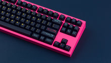 Load image into Gallery viewer, GMK CYL Awaken on a pink NK87 keyboard zoomed in on right