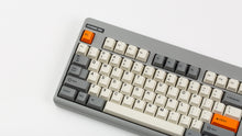 Load image into Gallery viewer, GMK CYL Beta on a Regolith CLASSIC-TKL close up left side angled