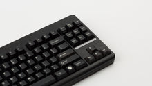 Load image into Gallery viewer, GMK CYL Black Snail on a black Classic TKL zoome din on right