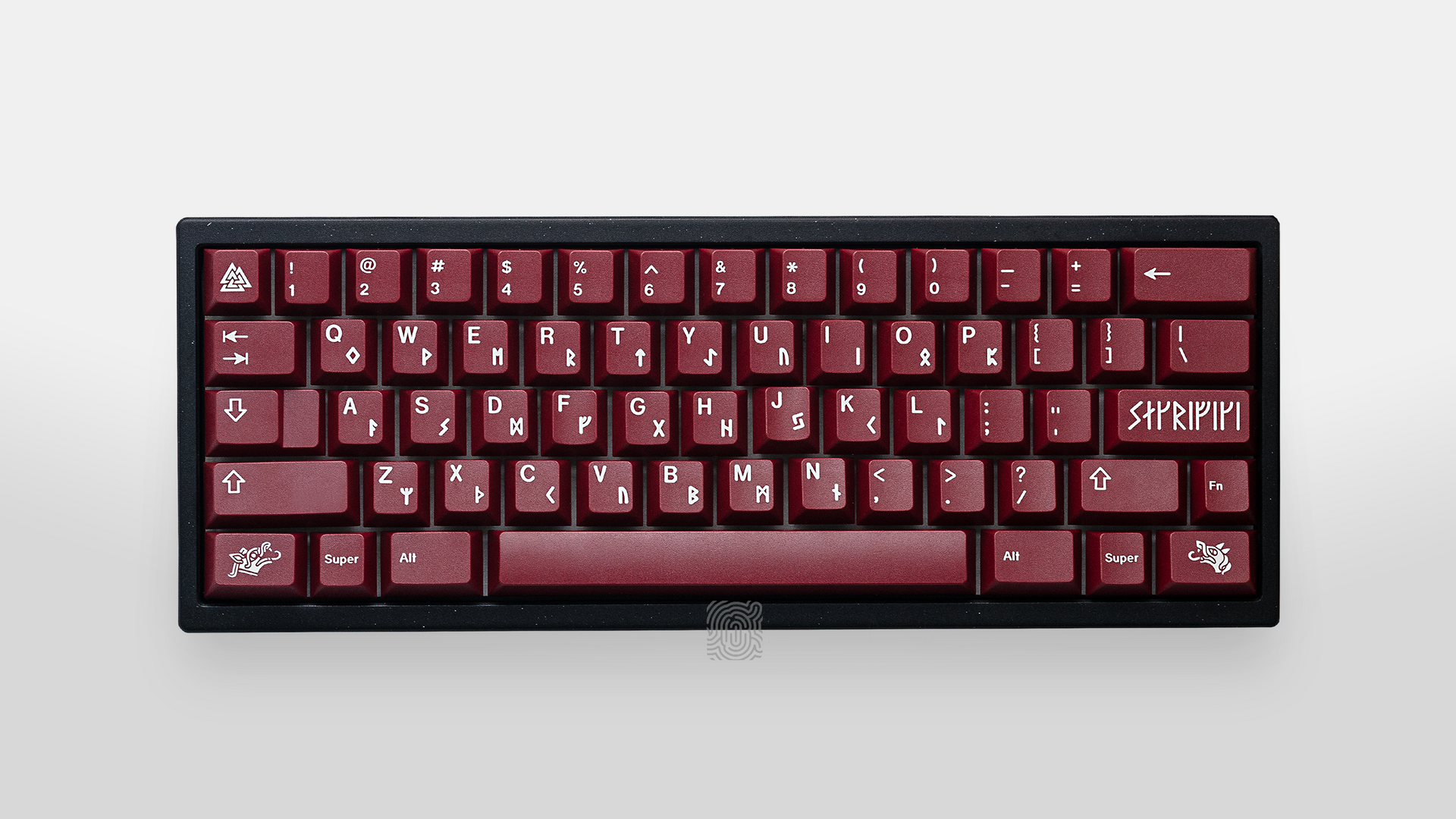 GMK CYL Blot R2 on a black keyboard