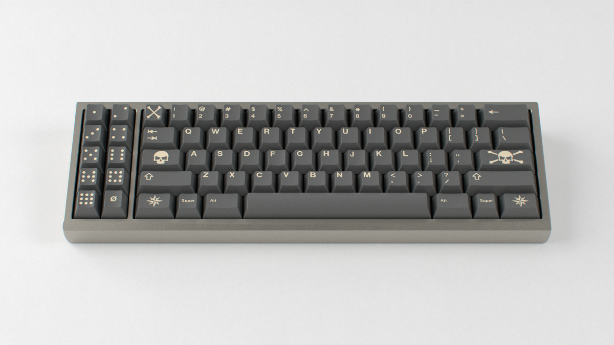  render of GMK CYL Boneyard on a grey keyboard 