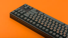 Load image into Gallery viewer, GMK CYL Cinder on black keyboard back view