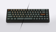Load image into Gallery viewer, GMK CYL Cinder both base kits preview on black NK65