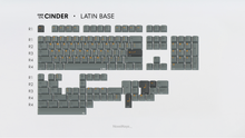 Load image into Gallery viewer, render of GMK CYL Cinder latin Base
