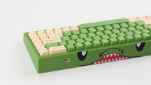 Load image into Gallery viewer, GMK CYL Cream matcha on green nk65 abck view
