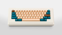 Load image into Gallery viewer, GMK Earth Tones on a beige keyboard centered
