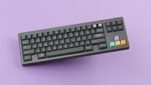 Load image into Gallery viewer, GMK CYL Fright Club on a dark grey keyboard angled