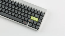 Load image into Gallery viewer, GMK CYL Fright Club on a silver keyboard zoomed in on right