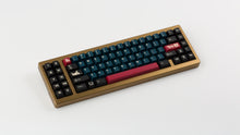 Load image into Gallery viewer, GMK CYL Gladiator on gold keyboard angled