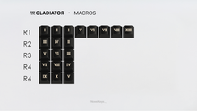 Load image into Gallery viewer, render of GMK CYL Gladiator macros kit
