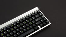 Load image into Gallery viewer, GMK CYL Grissean R2 on a silver keyboard close up on right side