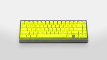 Load image into Gallery viewer, GMK CYL Hi! Viz on an unfinished keyboard