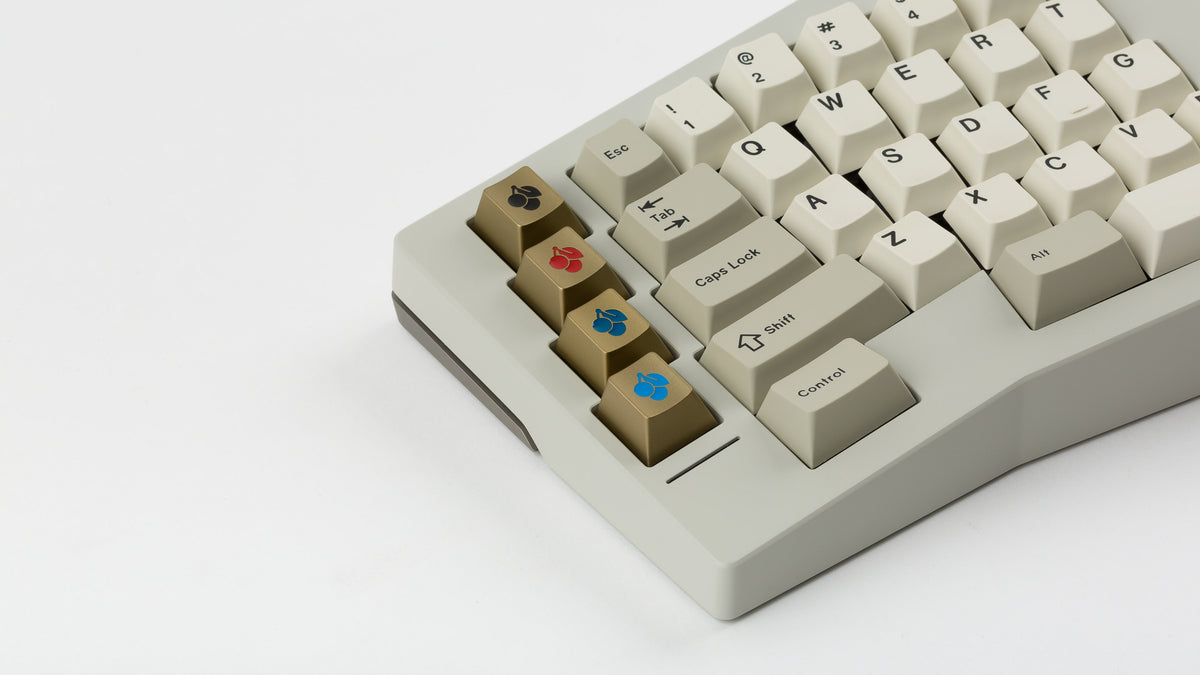  GMK CYL Hineybeige on a beige Type K keyboard 