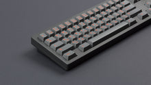 Load image into Gallery viewer, GMK CYL Kaiju Part Deux on dark grey keyboard zoomed in on left