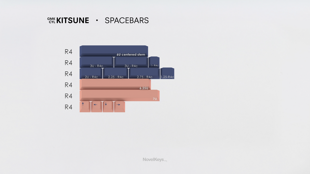  render of Kitsune Spacebar Kit 