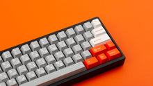 Load image into Gallery viewer, GMK CYL Mars Cadet on a black keyboard close up on right side