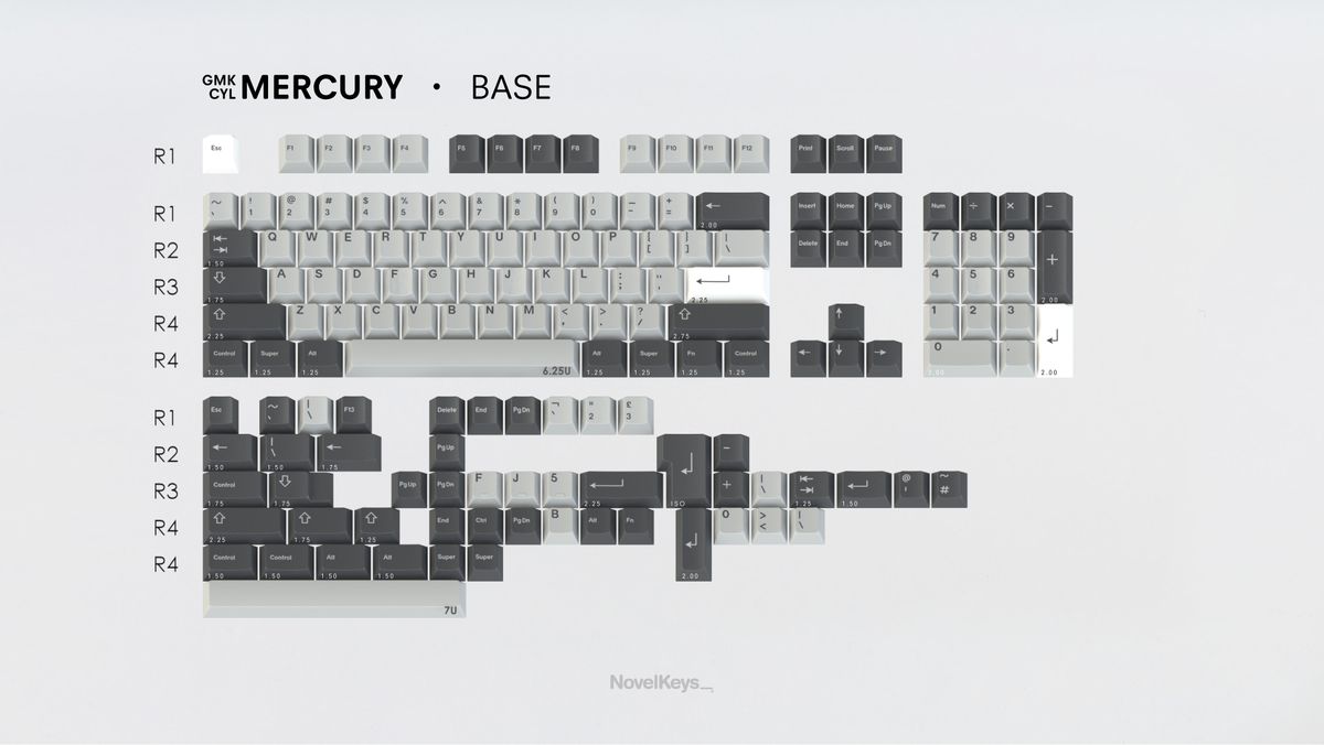 render of GMK CYL Merucry Base kit 