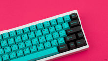 Load image into Gallery viewer, GMK CYL Hatsune Miku on a white No. 1 / 60 close up on right side