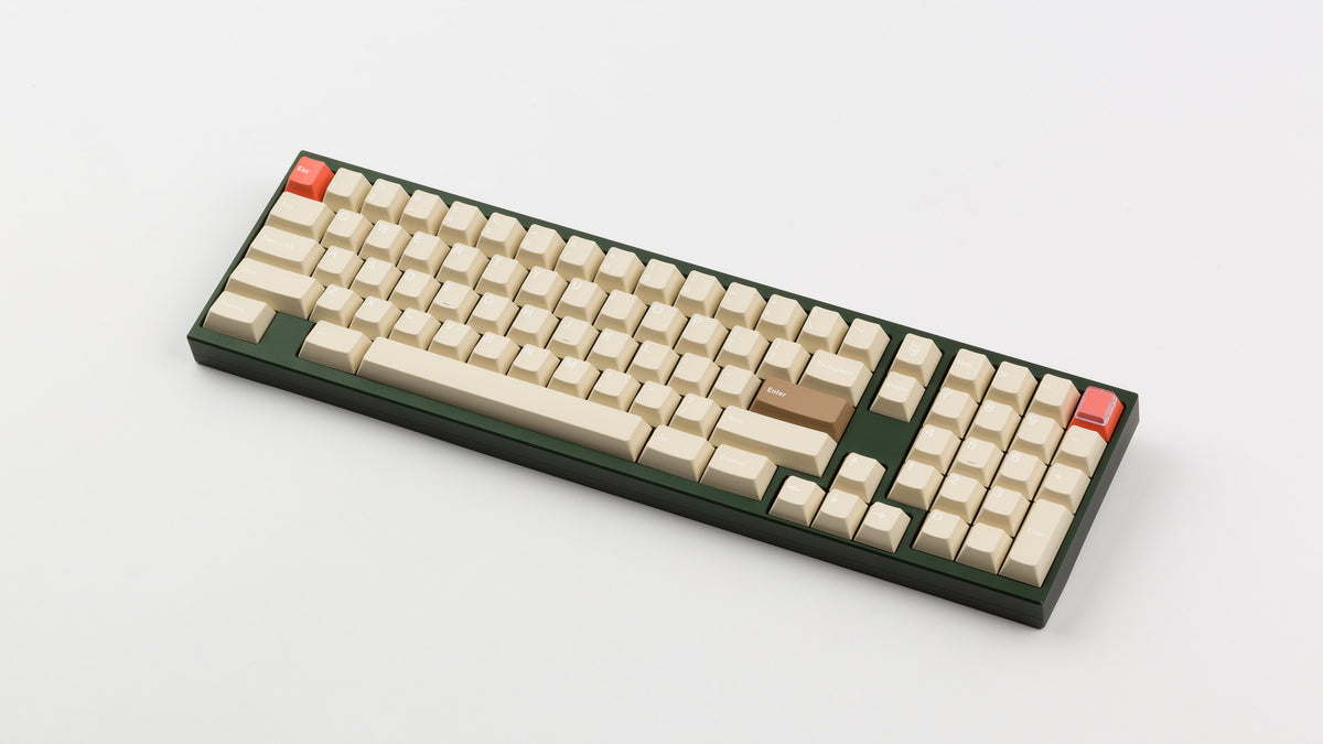  CYL Modern Materials stone on a green keyboard 