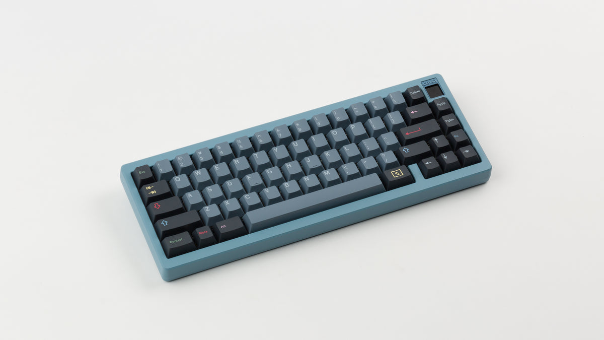  GMK CYL Nord on a blue keyboard 