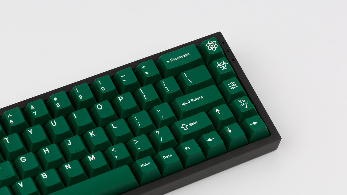  GMK CYL Nuclear Data on black NK65 keyboard zoomed in on right 