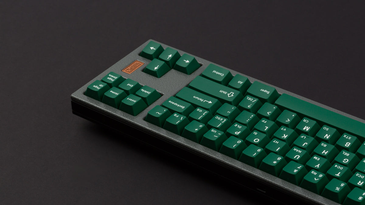  GMK CYL Nuclear Data on dark grey keyboard back view zoomed in on right 