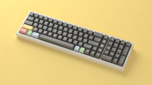 Load image into Gallery viewer, Render of GMK CYL Power 2048 keycaps on the Ascii F, wide shot