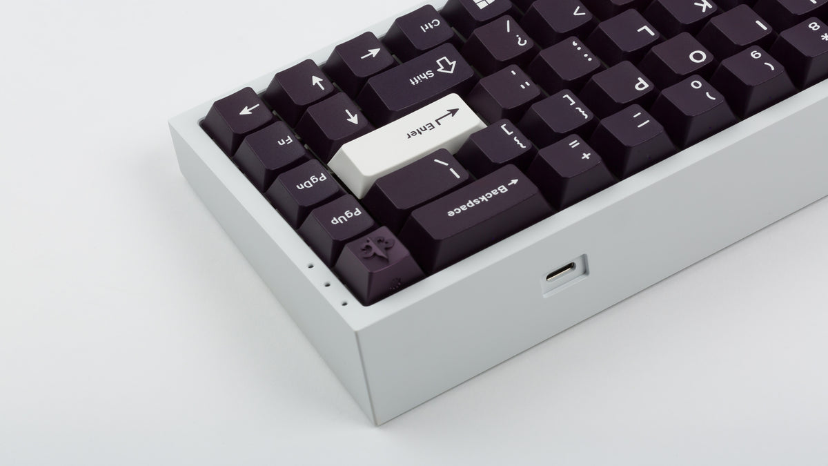  GMK CYL Regal on white NK65 back view right 