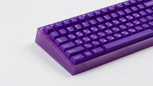 Load image into Gallery viewer, GMK CYL Royal Cadet on Purple NK87 zoomed in on left