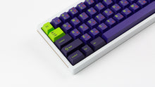 Load image into Gallery viewer, GMK CYL Shinseiki on a white keyboard close up on left side