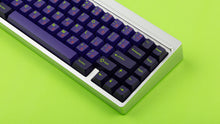 Load image into Gallery viewer, GMK CYL Shinseiki on a silver keyboard close up on right side