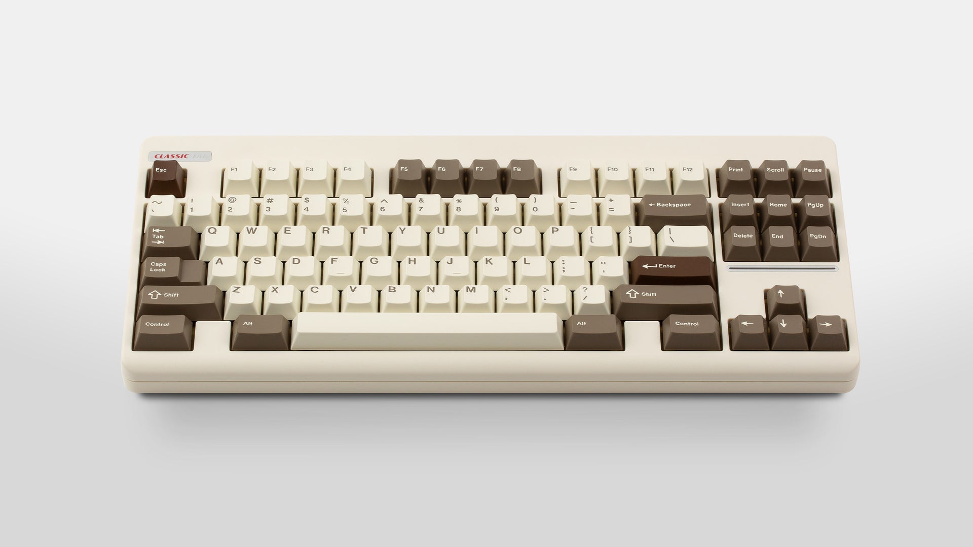 GMK CYL Sloth on a beige CLASSIC-TKL