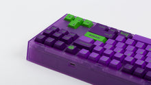 Load image into Gallery viewer, GMK CYL Terror on a purple NK87 back view right side