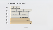 Load image into Gallery viewer, render of GMK CYL Tiramisu spacebars kit
