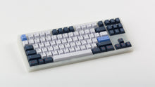 Load image into Gallery viewer, GMK CYL Trackday on a translucent NK87 keyboard