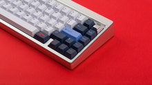 Load image into Gallery viewer, GMK CYL Trackday on a silver keyboard zoomed in on right