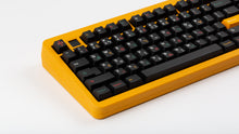 Load image into Gallery viewer, GMK CYL Tribal on a yellow Matrix MRTAXI close up on left side