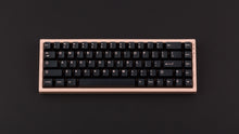 Load image into Gallery viewer, GMK CYL Truffelschwein on pink keyboard centered