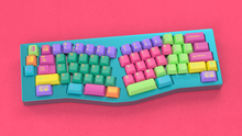Load image into Gallery viewer, render of GMK CYL Windbreaker on a blue Alice 